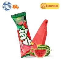 Kem dưa hấu watermelon ice bar Lotte Hàn Quốc (cây 95ml)- Mát Lạnh Cho Ngày Nắng Nóng